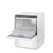 Mașină de spălat vase 50x50 Doppio, HENDI, Budget Line, cu dozator de detergent și pompă de scurgere, 400V/4900W, 565x605x(H)830mm