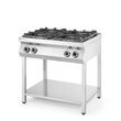Masina de gatit cu 4 arzatoare pe stand deschis HENDI Smart, 2x3,5kW+2x6kW, 800x700x(H)900mm