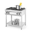 Masina de gatit cu 4 arzatoare pe stand deschis HENDI Smart, 2x3,5kW+2x6kW, 800x700x(H)900mm
