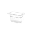 Tava Hendi Gastronorm GN 1/9 100 mm 1 litru - policarbonat transparent
