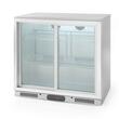 Vitrina frigorifica pentru bar Candour de 198 l cu usa dubla, otel inoxidabil, Barmatic