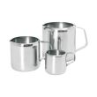 Cana Hendi pentru frisca, otel inoxidabil, 75x(H)75 mm