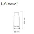 Carafa Chelsea cu capac, 1,2l LAV