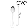 Lingură de masă Como, OVE, 196 mm