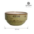 Bol stivuibil Olive 120 mm, 400 ml Fine Dine 