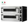Cuptor profesional pizza Trays 44 Glass 2 camere 13800 W interval de temperatura de la 50?C la 500?C Hendi 2x 820x840x(H)175 mm