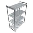 Raft de depozitare Camshelving Basics Plus din plastic compozit ,4 rafturi ventilate,915x540x(H)1830