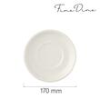 Farfurie pentru bol  770771, Fine Dine, Crema, 170 mm