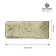 Farfurie de servire Olive 215x180 mm Fine Dine 