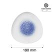 Farfurie triunghiulara Serenity, 190 mm Fine Dine 