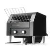 Toaster/prajitor de paine tip tunel dublu, Fine Dine, negru, 230V/2240W