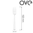 Furculiță de patiserie Garda, OVE, 152 mm