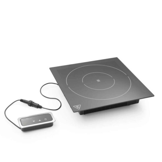 Plita inductie, Hendi, 230 V, 1000 W, neagra, 350x350 mm