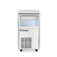 Masina cuburi de gheata, Master Frost & Hendi, otel inoxidabil, 28 kg/24 h, cub forma tip glont / 18 gr, 230 V/385 W, 400x460x(H)670 mm