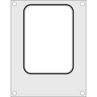 Matrita sigilare pentru un recipient cu un compartiment 187x137 mm