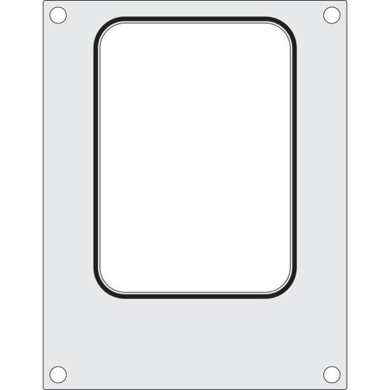 Matrita sigilare pentru un recipient cu un compartiment 187x137 mm