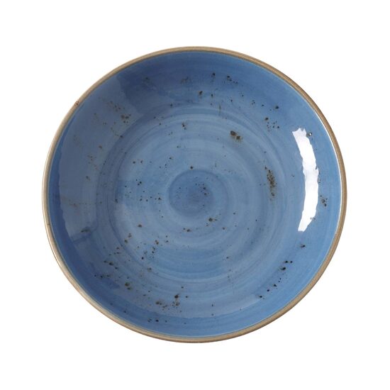 Bol de mica adancime albastru, 250 mm Fine Dine 