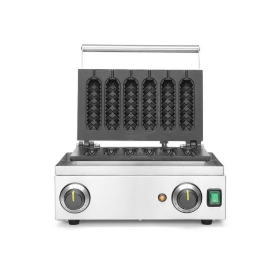 Aparat vafe Corn Dog Hendi, 1550w, timer, termostat reglabil 50°C-220°C, 3900x3350x(h)2300mm