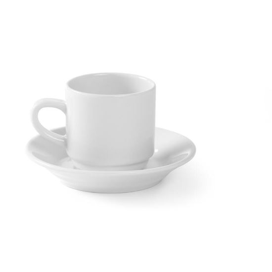 Ceasca pentru cafea Optima, Hendi, 0.09 litri, portelan alb