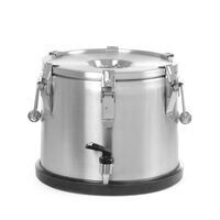 Termos portabil cu robinet, HENDI, Profi Line, 15L, ø330x(H280mm