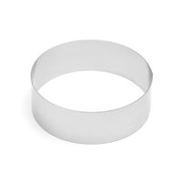 Forma rotunda din inox pentru patiserie si cofetarie Hendi, ø180x(H)60mm