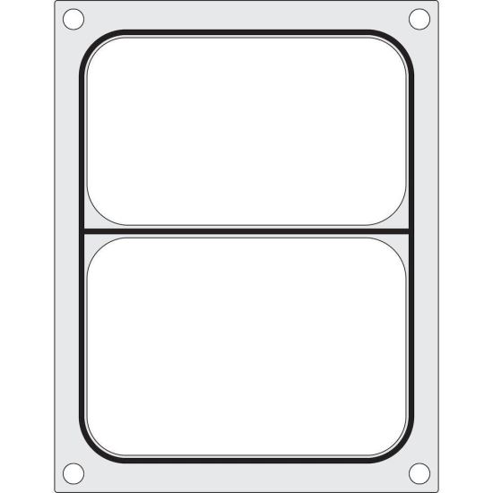 Matrita sigilare pentru doua recipiente 178x113 mm