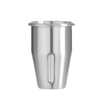 Cana de amestecare din otel inoxidabil pentru Milkshake, Design de Bronwasser, Hendi, 0,97L, ø113x(H)160mm