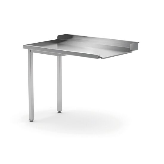 Masă de descărcare pentru mașini de spălat vase, HENDI, partea stângă, 1000x700x(H)850mm