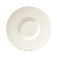 Farfurie prezentare Fine Dine, Crema 318 mm