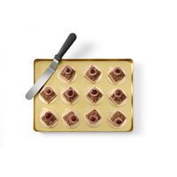 Tava prezentare aurie, HENDI, 300x200x(H)20mm