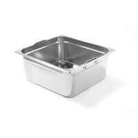 Tava Gastronorm GN 2/3, cu manere ergonmice, Hendi, 18L, (H)200mm,grosime 0.8 mm