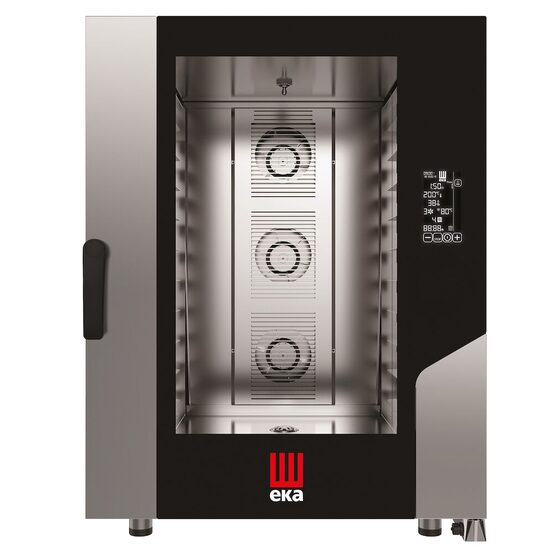 Cuptor electric cu convectie pentru patiserie, Millennial Black Mask Bakery, 10 tavi x 600x400 mm, 850x970x(H)1130 mm, Hendi