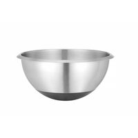 Bol inox cu suport cauciucat Hendi, inox 304, dimensiuni 265x125 mm
