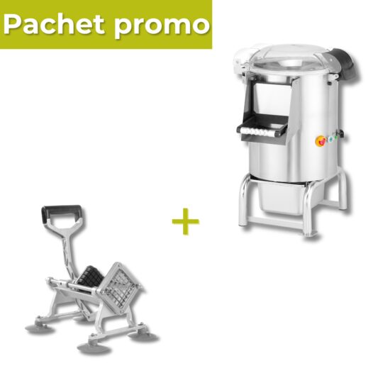 Pachet Masina curatat cartofi 5kg/12L + Taietor cartofi prajiti