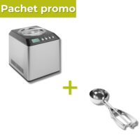 Pachet Aparat inghetata 2L/90min + Lingura dozatoare 100ml