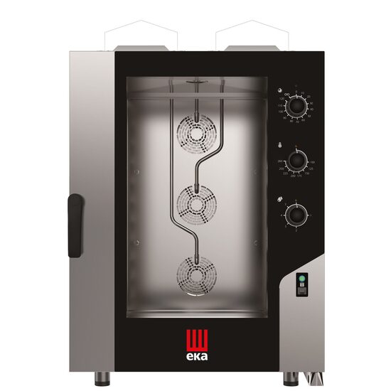 Cuptor cu gaz cu convecţie Millennial Smart Bakery, 10x 600x400mm - comandă electromecanică