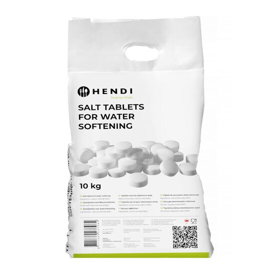 Tablete de sare pentru dedurizarea apei, HENDI 