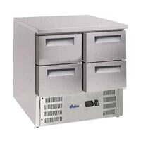 Masa frigorifica cu 4 sertare si unitate inferioara, Arktic  247L, 900x700x(H)850mm