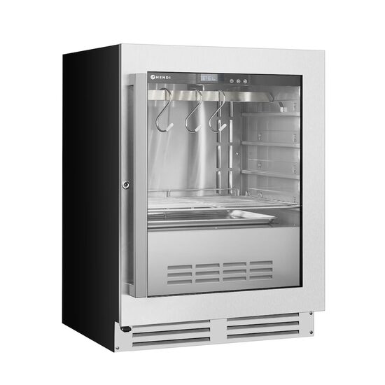 Vitrina maturat carne sub blat, HENDI, 98L, 220-240V/170W, 595x620x(H)830mm