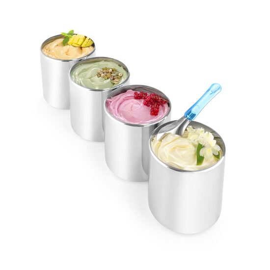 Recipient  rotund pentru inghetata, HENDI, 7L, ø200x(H)245mm