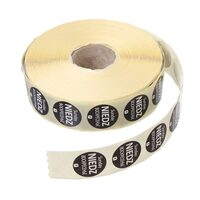 Etichete zilnice de siguranță alimentară de unică folosință, HENDI, 2000 buc. rola, ø19xmm