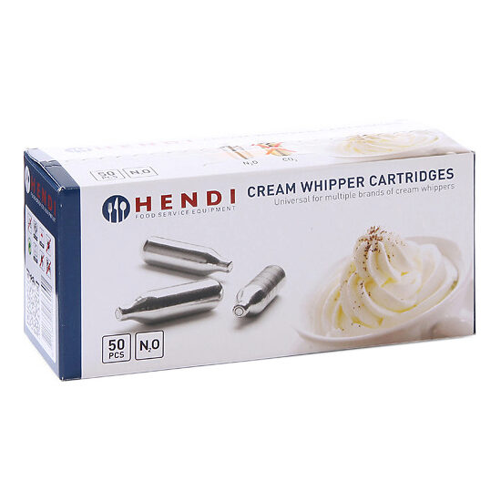 50 x Cartuse universale pentru aparate frisca, Hendi