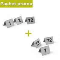 Pachet Semne masa numere 1-12 + Semne masa numere 25-36