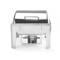 Chafing dish GN 1/2 finisaj tip oglinda, HENDI, Profi Line, 4L, 365x345x(H)345mm