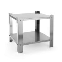 Suport din inox pentru aragaz portabil Hendi, 425x425x(H)400 mm