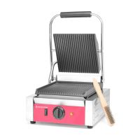 Gratar electric profesional cu suprafata striata 1800 W, Revolution by Hendi, 290x305x (H) 210 mm