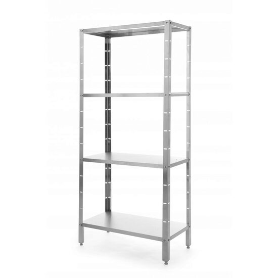 Raft inox Revolution, 4 polite, capacitate max 50kg/polita, 800x400x(h)1800mm