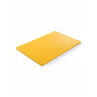 Tocator HACCP Galben GN1/1, Revolution by Hendi pentru carne pui 530x325x10 mm, Polietilena