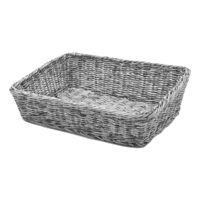 Cos servire pentru paine, Hendi, 400x300x(H)120 mm, Gri