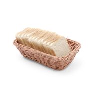 Cos servire pentru paine, Hendi, GN 1/4 265x162x(H)65 mm, Maro